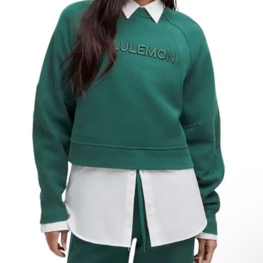Lululemon Athletica Forest Green Sweatshirt